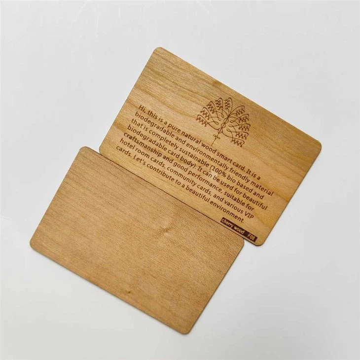 RFID Wood Key Card