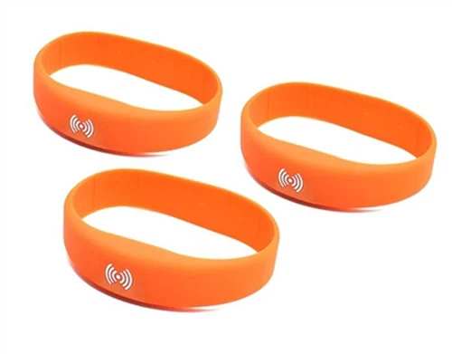 Polsera RFID de silicona suau: còmoda, duradora i personalitzable, portàtil i...